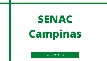 SENAC Campinas 2022 | Cursos Gratuitos SENAC Campinas 2022