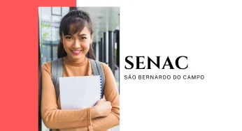 SENAC SBC 2024: Cursos técnicos, gratuitos e inscrições